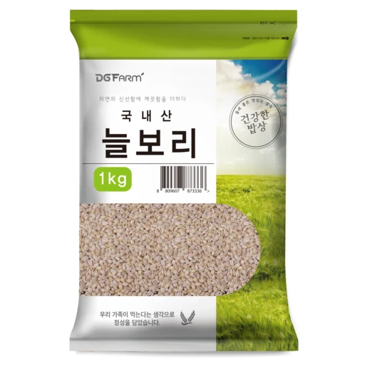 [ㅋㅍ]건강한밥상 국산 늘보리쌀, 1kg, 1개( 4,680원, 24% 할인)
