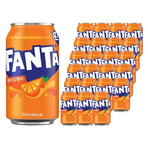 [ㅋㅍ]환타 오렌지, 350ml, 24개, 350ml × 24개( 12,740원, 21% 할인)