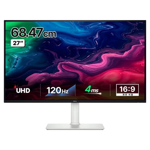 [ㅋㅍ]델 4K UHD 모니터, 68.47cm, S2725QC( 435,530원, 10% 할인)