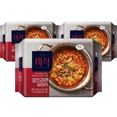 [ㅋㅍ]더미식 장인라면 얼큰한맛 116g, 12개( 12,010원, 31% 할인)