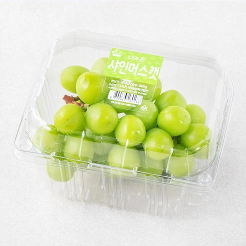 [ㅋㅍ]다조은 비파괴당도선별 샤인머스켓, 500g, 1팩, 500g × 1팩( 12,900원, 23% 할인)