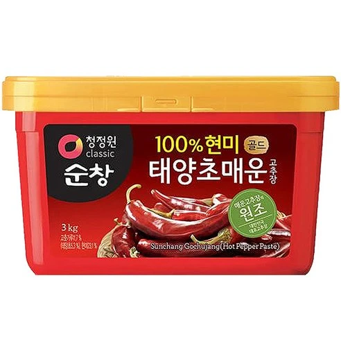 [ㅋㅍ]청정원순창 태양초 매운고추장 골드, 3kg, 1개( 14,150원, 30% 할인)