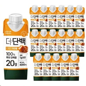 [ㅋㅍ]더단백 드링크 카라멜 헬스보충식품, 250ml, 18개 ( 20,190원 )