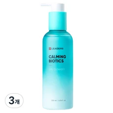 [ㅋㅍ]리더스 카밍 바이오틱스 젤 클렌저, 200ml, 3개( 22,150원, 30% 할인)
