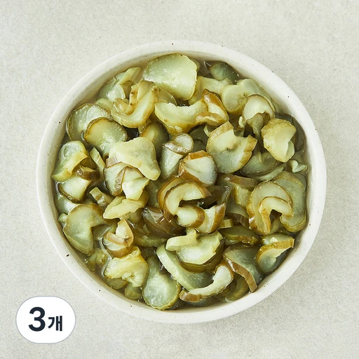 [ㅋㅍ]으뜸 꼬들꼬들 오이지무침, 500g, 3개( 26,700원, 18% 할인)