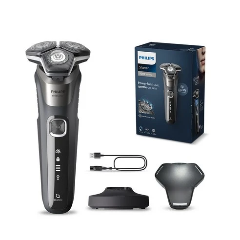 [ㅋㅍ]필립스 SkinIQ 5000 시리즈 전기면도기, S5887/29, 카본 그레이( 91,720원, 22% 할인)