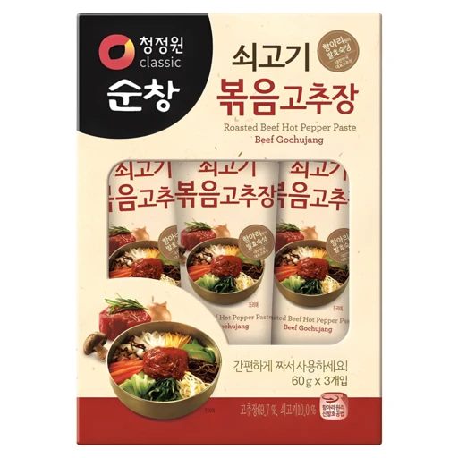 [ㅋㅍ]청정원순창 쇠고기 볶음 고추장, 60g, 3개( 3,760원, 31% 할인)