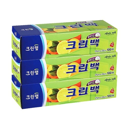 [ㅋㅍ]크린랩 뽑아쓰는 크린백 25cm x 35cm( 8,800원, 79% 할인)