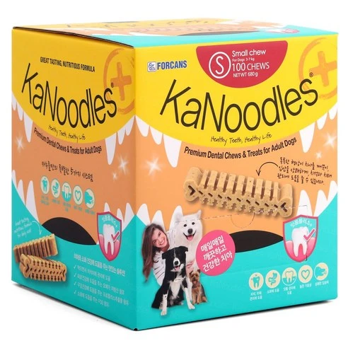 [ㅋㅍ]카누들 강아지 덴탈껌 S, 잇몸플러스, 680g, 1개( 26,790원, 17% 할인)