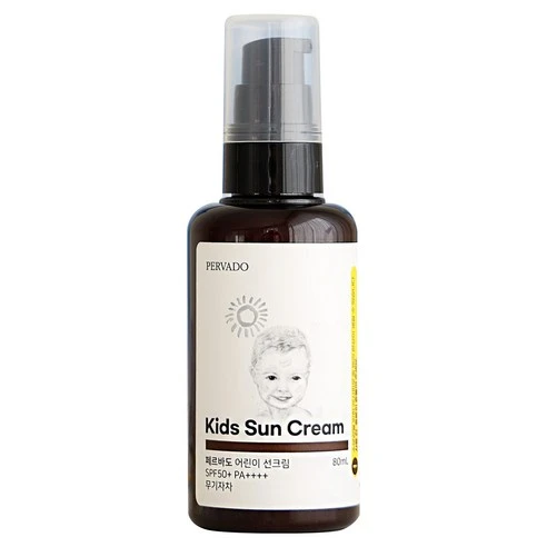 [ㅋㅍ]페르바도 유아용 눈시림제로 논나노 무기자차 촉촉 보습 선크림 SPF50+ PA++++, 1개, 80ml( 14,830원, 29% 할인)