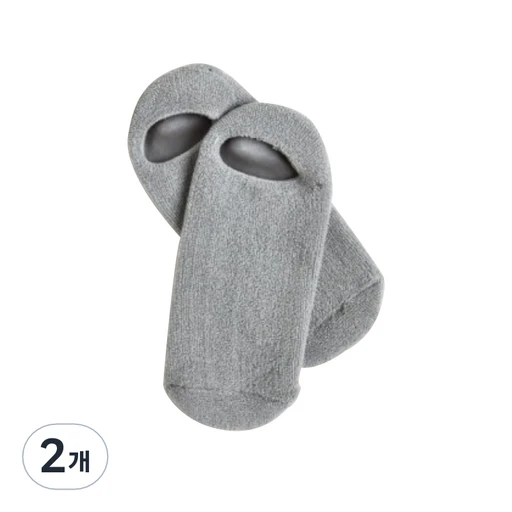 [ㅋㅍ]몬스터 모이스춰 모모 파라핀 겔 보습 양말 그레이, 2개( 11,800원, 23% 할인)