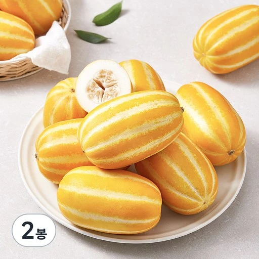 [ㅋㅍ]성주 당도선별 미니참외, 2kg(8~12입), 2봉( 33,360원, 19% 할인)
