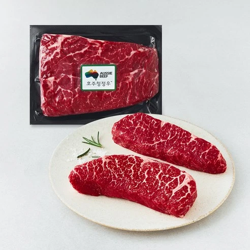 [ㅋㅍ]호주산 살치살 스테이크 (냉장), 400g, 1개, 400g × 1개( 16,550원, 35% 할인)