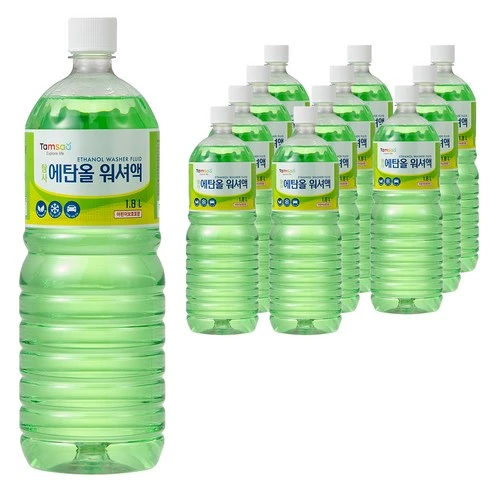[ㅋㅍ]탐사 에탄올 워셔액, 1.8L, 12개, 1.8L × 12개( 18,830원, 23% 할인)
