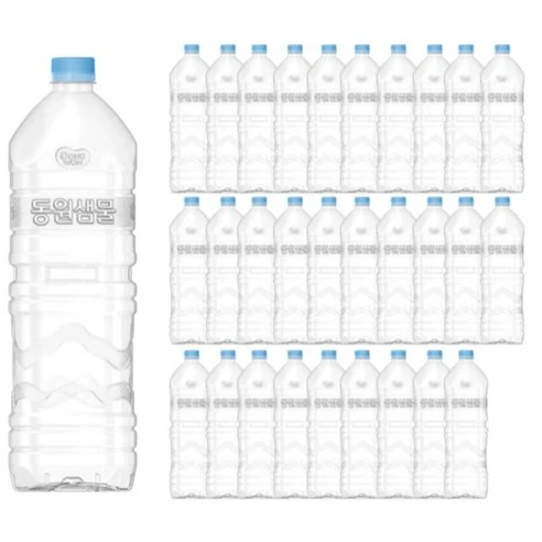 [ㅋㅍ]동원샘물 무라벨, 2L, 30개, 2L × 30개( 12,800원, 17% 할인)