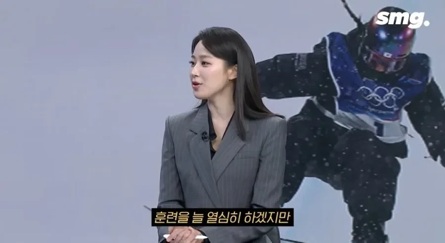 아나운서 부끄럽게 만든 최가온 인터뷰