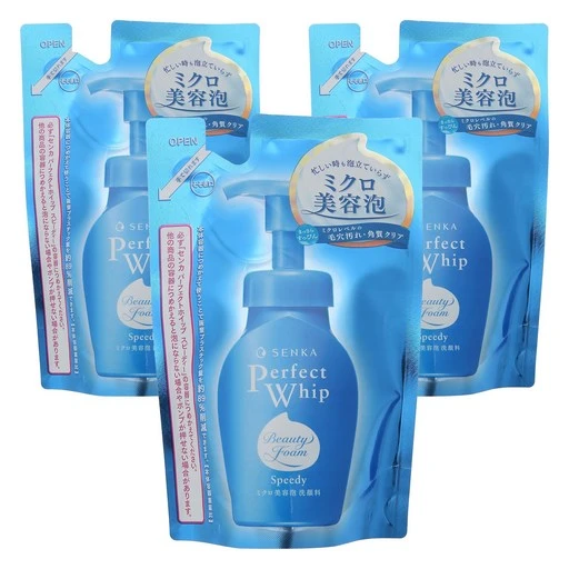 [ㅋㅍ]센카 퍼펙트 휩 스피디 리필용, 130ml, 3개( 12,790원, 32% 할인)