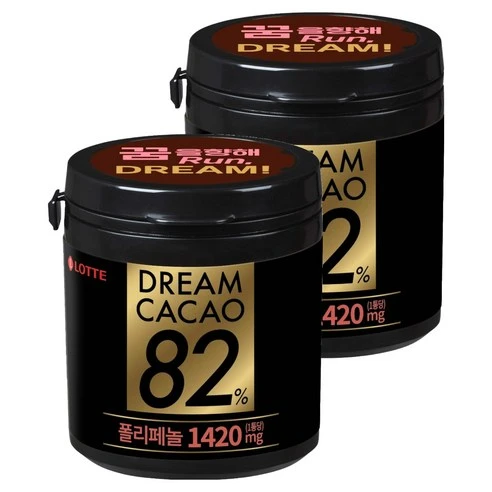 [ㅋㅍ]롯데웰푸드 드림카카오 82%, 86g, 2개, 86g × 2개( 5,680원, 20% 할인)