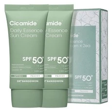 [ㅋㅍ]닥터방기원 시카마이드 데일리 에센스 선크림 SPF50+ PA++++, 50g, 2개( 14,900원, 35% 할인)