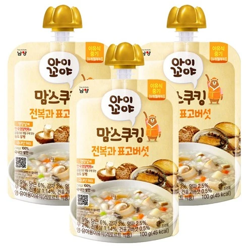 [ㅋㅍ]아이꼬야 맘스쿠킹 이유식 9개월부터( 4,800원, 18% 할인)