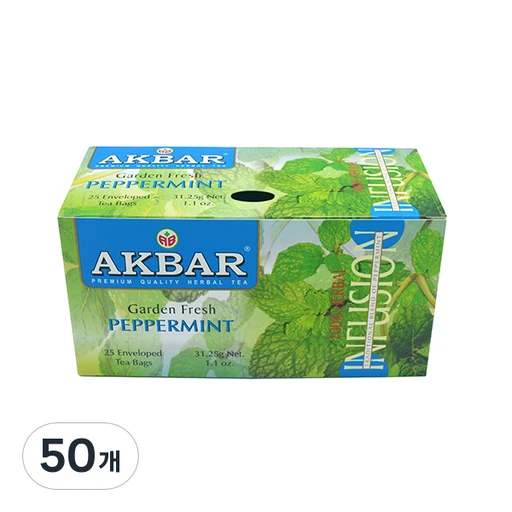[ㅋㅍ]아크바 페퍼민트 티백( 6,980원, 41% 할인)
