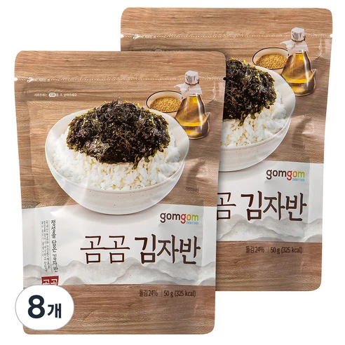 [ㅋㅍ]곰곰 김자반, 70g, 8개, 70g × 8개( 11,880원, 32% 할인)