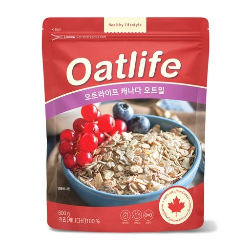 [ㅋㅍ]오트라이프 캐나다 오트밀, 600g, 1개( 4,180원, 38% 할인)