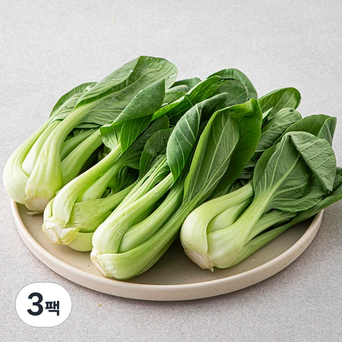 [ㅋㅍ]국내산 청경채, 150g, 3팩, 150g × 3팩( 2,580원, 21% 할인)