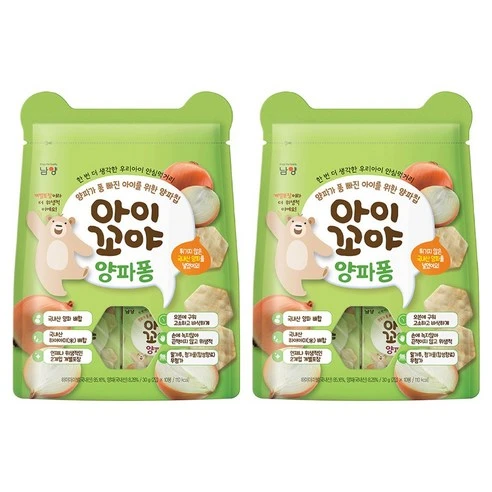 [ㅋㅍ]아이꼬야 양파퐁, 30g, 2개, 양파( 4,900원, 27% 할인)