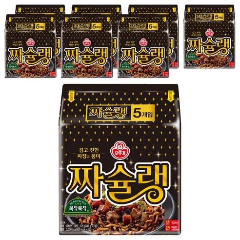 [ㅋㅍ]오뚜기 짜슐랭 145g, 40개, 40개( 22,680원, 14% 할인)