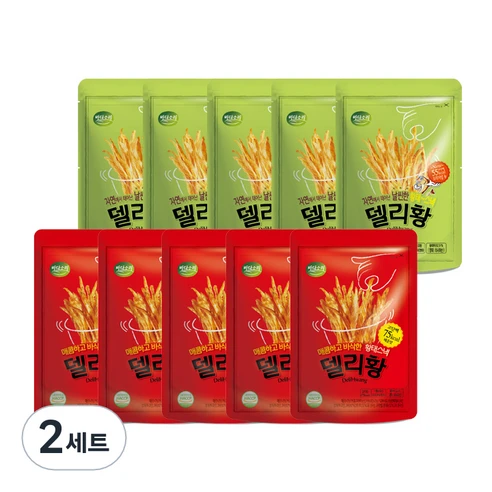 [ㅋㅍ]바다소리 델리황 스낵 오리지널+ 매운맛, 20g, 2세트( 39,030원, 31% 할인)