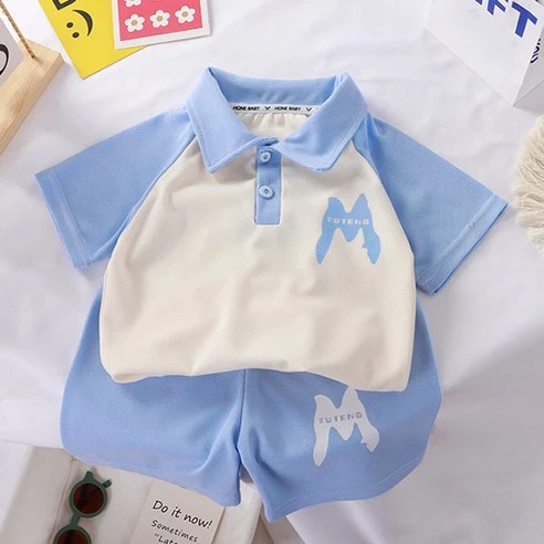 [ㅋㅍ]조이멀티 아동용 냉감 통기성 M카라 반팔 상의 + 반바지 세트( 7,700원, 32% 할인)