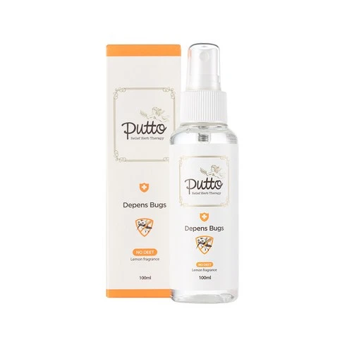 [ㅋㅍ]퓨토 디펜스 벅스 레몬향액 벌레기피제, 100ml, 1개( 7,900원, 35% 할인)