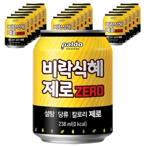 [ㅋㅍ]팔도 비락식혜 제로, 238ml, 18개 ( 8,760원 )