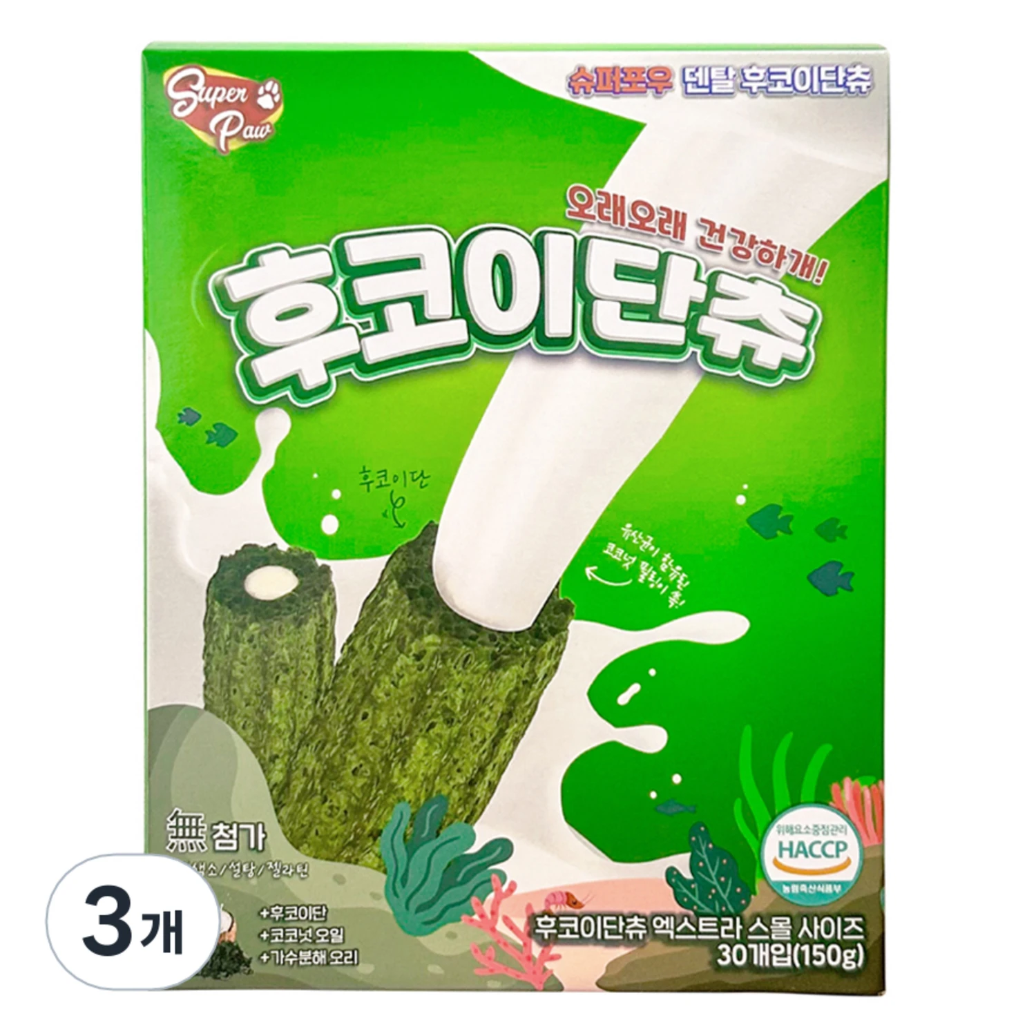 [ㅋㅍ]슈퍼보우 강아지 후코이단츄 덴탈껌 간식( 37,260원, 19% 할인)