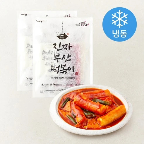 [ㅋㅍ]오마뎅 진짜 부산 떡볶이 (냉동), 352g, 2개, 352g × 2개( 10,620원, 17% 할인)