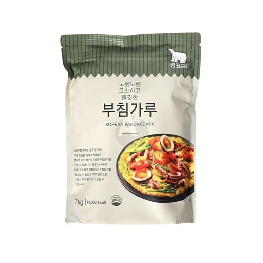 [ㅋㅍ]곰표 부침가루 1kg 식자재 바삭한 부침용 명절음식, 1kg, 1개( 550원, 91% 할인)