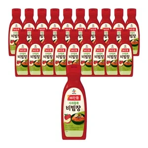 [ㅋㅍ]해찬들 사과듬뿍 비빔장, 470g, 20개 ( 41,010원 )