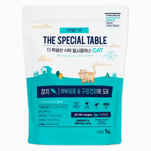 [ㅋㅍ]푸디 더특별한식탁 전연령 고양이 기능성 유리너리 & 장건강 건식 사료 헬시플렉스( 6,000원, 39% 할인)