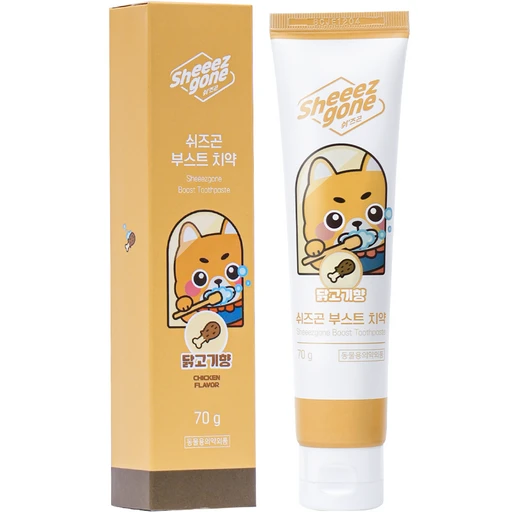 [ㅋㅍ]쉬즈곤 부스트 강아지 바르는 치약 치석 제거 닭고기향, 70g, 1개( 5,690원, 34% 할인)