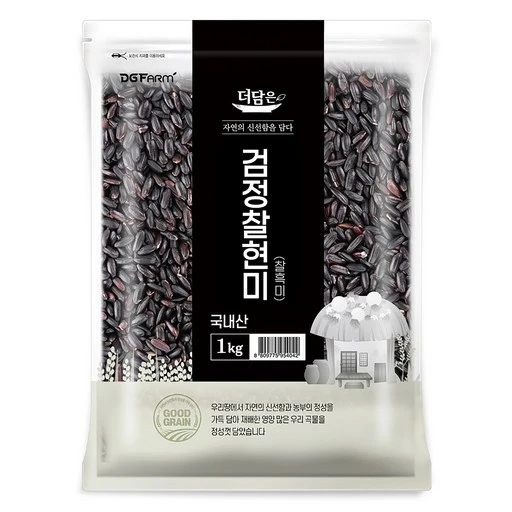 [ㅋㅍ]더담은 국산 찰흑미, 1kg, 1개( 6,480원, 22% 할인)