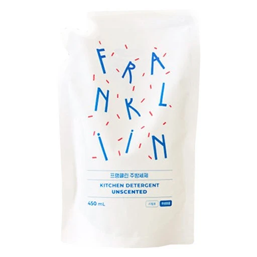 [ㅋㅍ]FRANKLIIN 유아용 주방세제 리필, 450ml, 1개( 6,000원, 31% 할인)