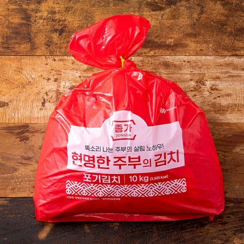 [ㅋㅍ]종가 현명한 주부의 포기김치, 10kg, 1개, 10kg × 1개( 55,000원, 13% 할인)