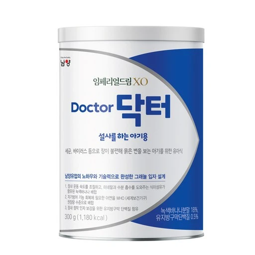 [ㅋㅍ]임페리얼드림XO 남양 닥터 설사를 하는 아기용 분유, 300g, 1개( 10,900원, 36% 할인)