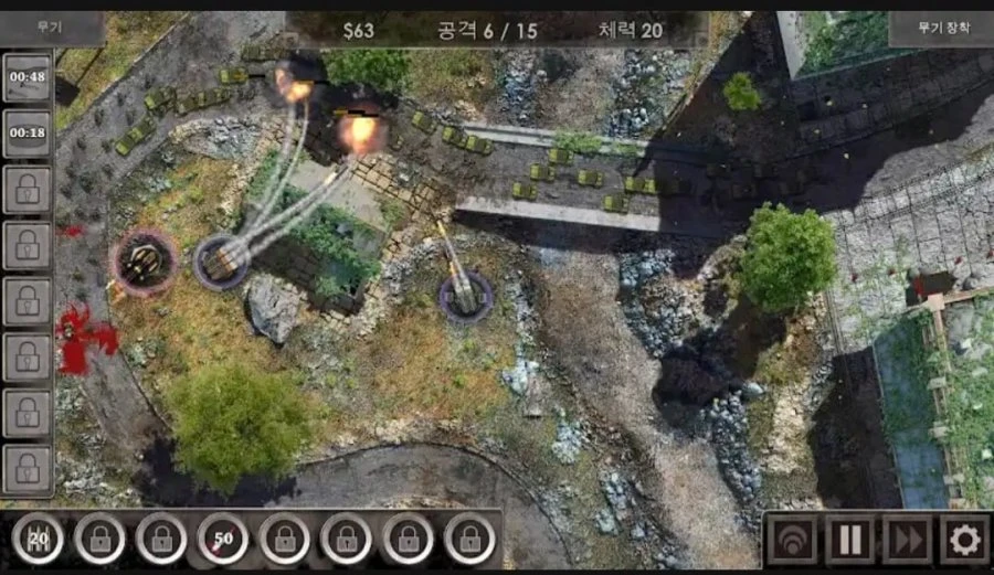 [Android] 디펜스존 HD 1, 2, 3 Ultra (무료,무료)