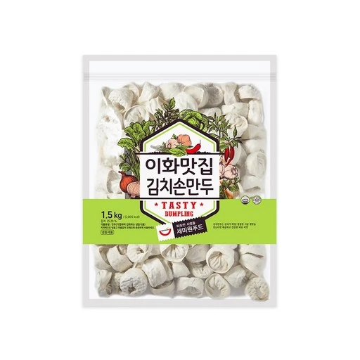 [ㅋㅍ]이화맛집김치손만두 1.5kg( 8,160원, 35% 할인)