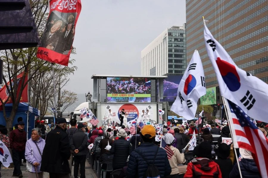 오늘자 광화문 광장..ㄷㄷ