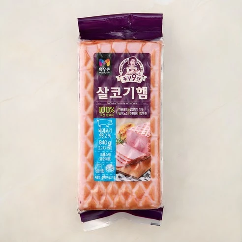 [ㅋㅍ]주부구단 목우촌 살코기햄, 840g, 1개( 9,240원, 22% 할인)