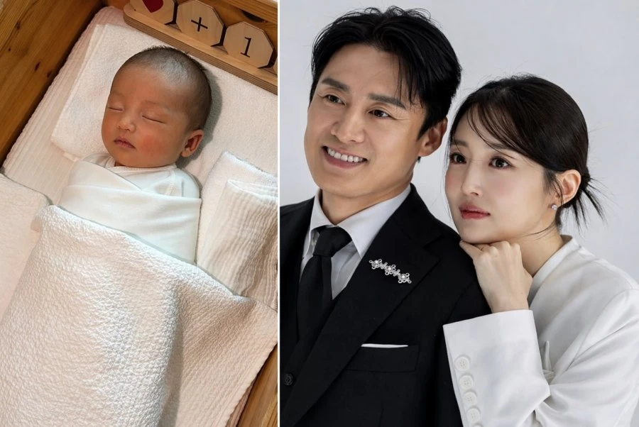 오상진 아들 얼굴 ㄷㄷ