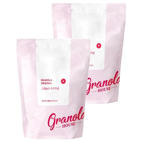 [ㅋㅍ]그래놀라하우스 오리지널 리필용, 500g, 2개, 500g × 2개( 29,900원, 22% 할인)